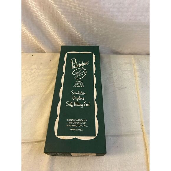 10 Patrician Lavender and Pink Tapered 12" Candles in Box USA NEW - Picture 2 of 4